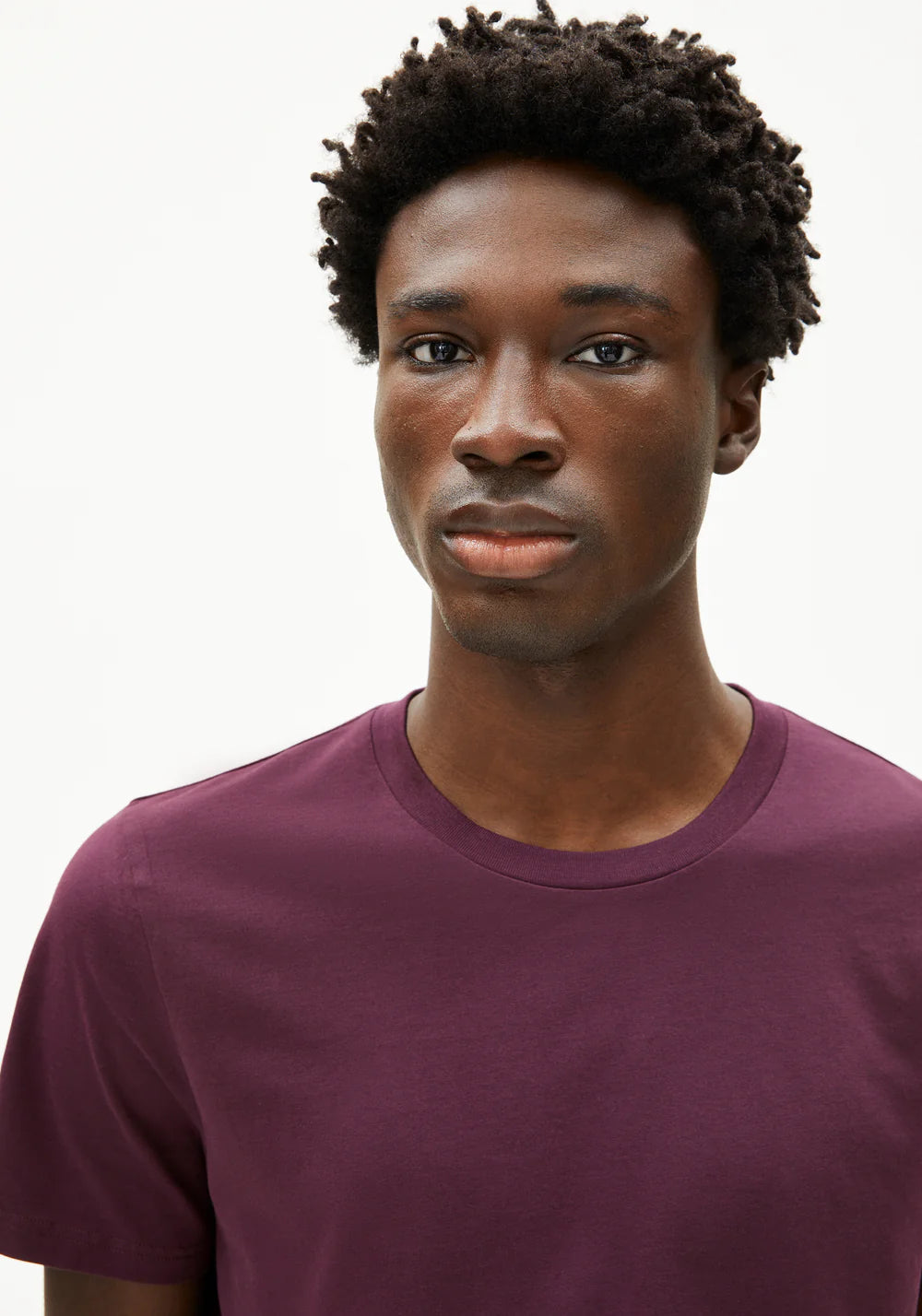 T-Shirt JAAMES dark cranberry  | ARMEDANGELS