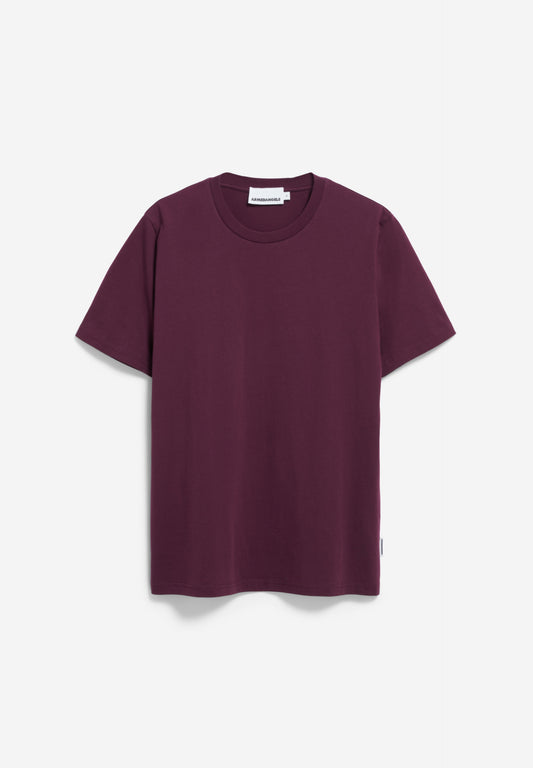 T-Shirt JAAMES dark cranberry  | ARMEDANGELS