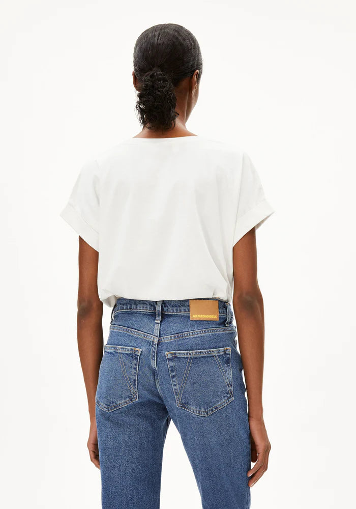 T-Shirt IDAARA white | ARMEDANGELS