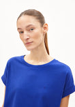 T-Shirt IDAARA dynamo blue | ARMEDANGELS