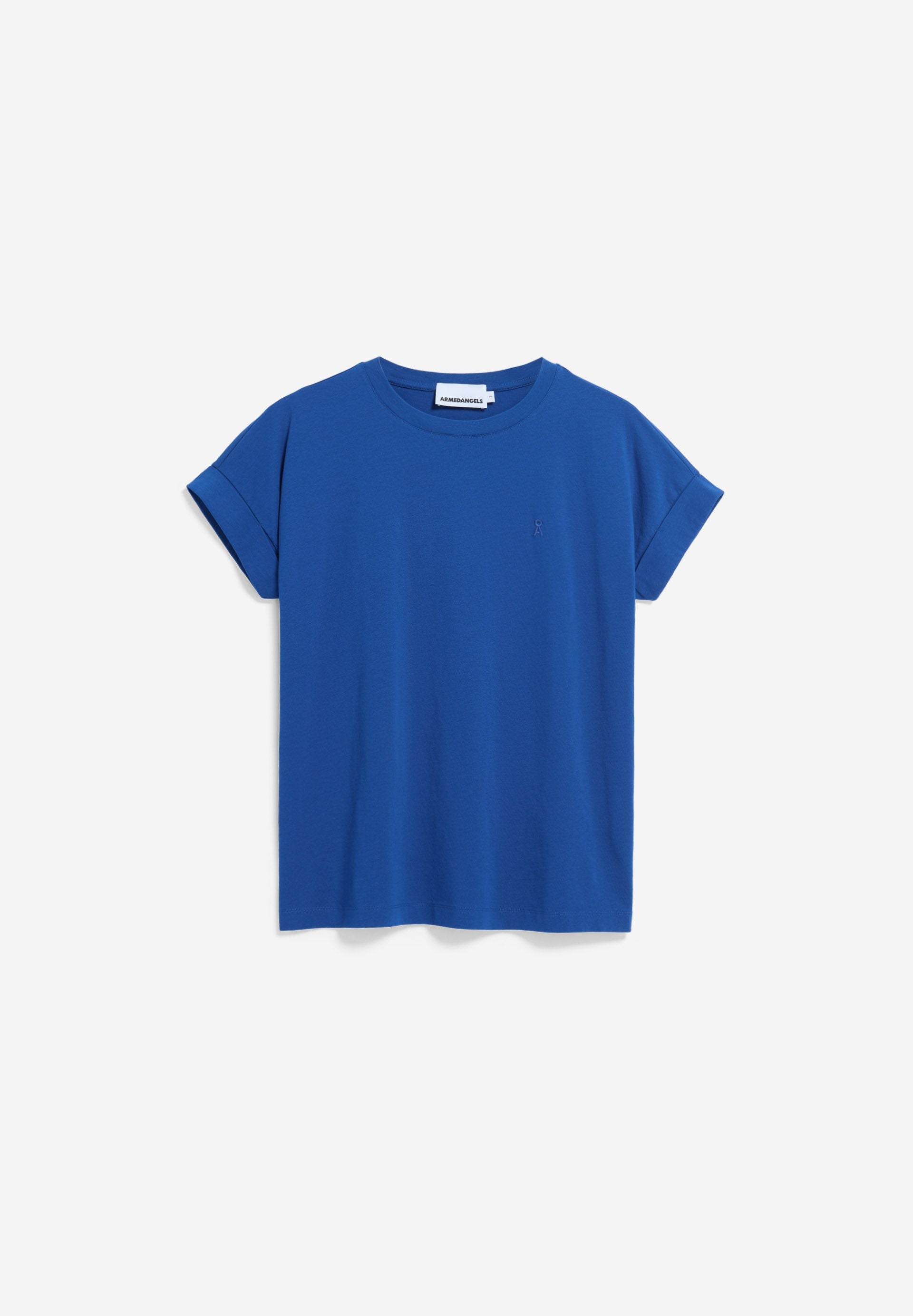 T-Shirt IDAARA dynamo blue | ARMEDANGELS