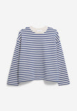 FRANKAA MAARLEN STRIPE undyed-dynamo blue | ARMEDANGELS