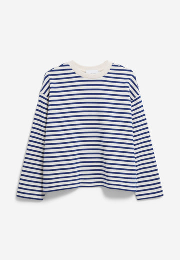 FRANKAA MAARLEN STRIPE undyed-lapis blue | ARMEDANGELS