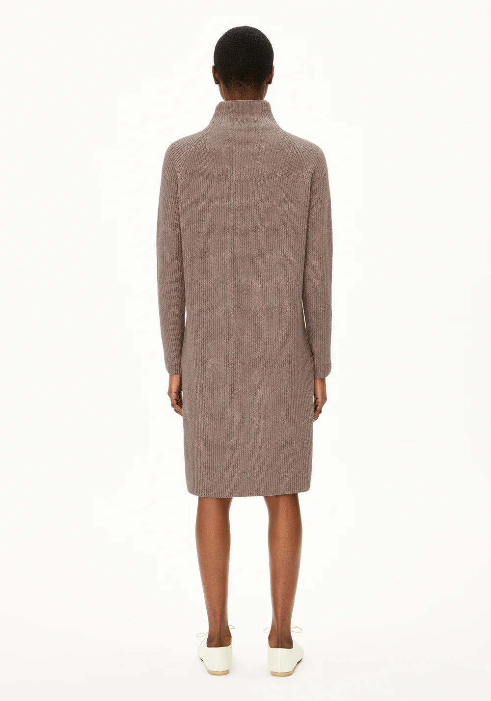 Strickkleid MILLAANA cinnamon dust melange | ARMEDANGELS