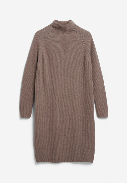 Strickkleid MILLAANA cinnamon dust melange | ARMEDANGELS