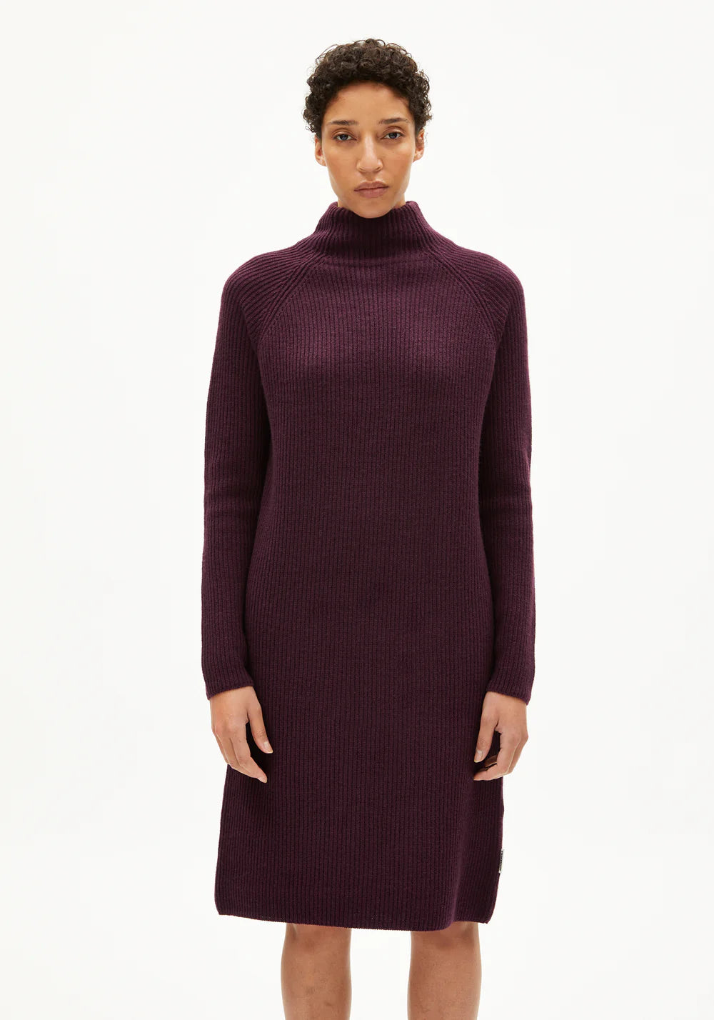 Strickkleid MILLAANA dark cranberry | ARMEDANGELS