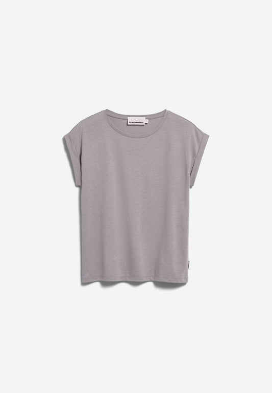 T-Shirt JILAANA seal grey | ARMEDANGELS
