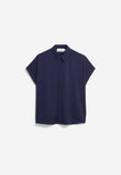 Bluse LARISAANA tinted navy|  ARMEDANGELS