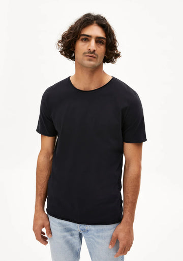 T-Shirt JAAMES BRUSHED black | ARMEDANGELS