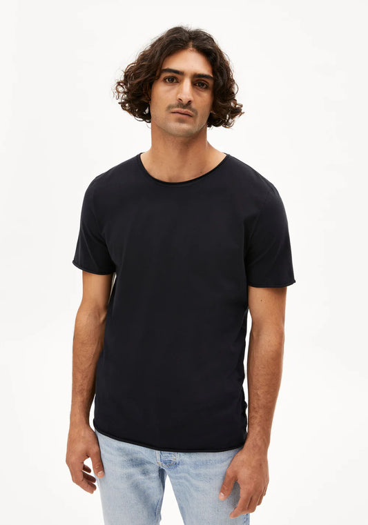 T-Shirt JAAMES BRUSHED black | ARMEDANGELS