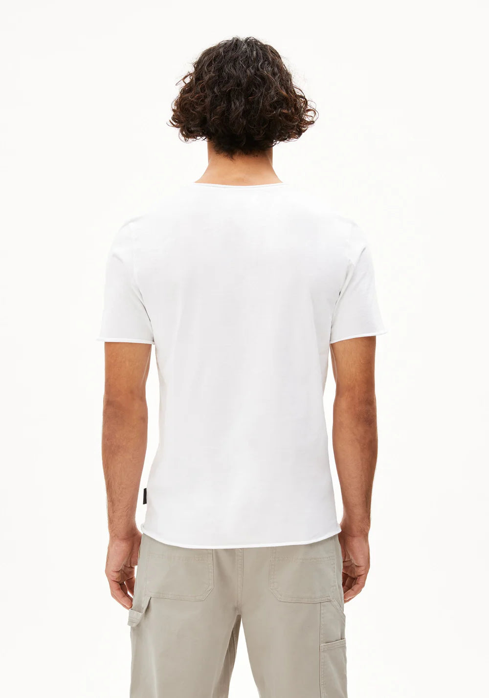 T-Shirt JAAMES BRUSHED white | ARMEDANGELS