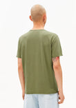 T-Shirt JAAMES BRUSHED fatigue green | ARMEDANGELS