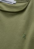 T-Shirt JAAMES BRUSHED fatigue green | ARMEDANGELS