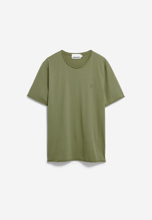 T-Shirt JAAMES BRUSHED fatigue green | ARMEDANGELS