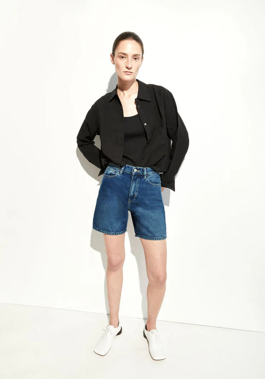 Shorts SHEAARI DENIM SHORT wavy blue | ARMEDANGELS