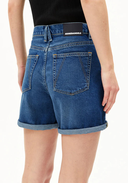 Shorts SHEAARI DENIM SHORT wavy blue | ARMEDANGELS