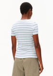 T-Shirt KARDAA STRIPES white-foam | ARMEDANGELS