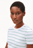 T-Shirt KARDAA STRIPES white-foam | ARMEDANGELS