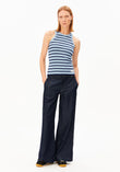 Tank Top KANITAA STRIPES blue glow-tinted navy | ARMEDANGELS