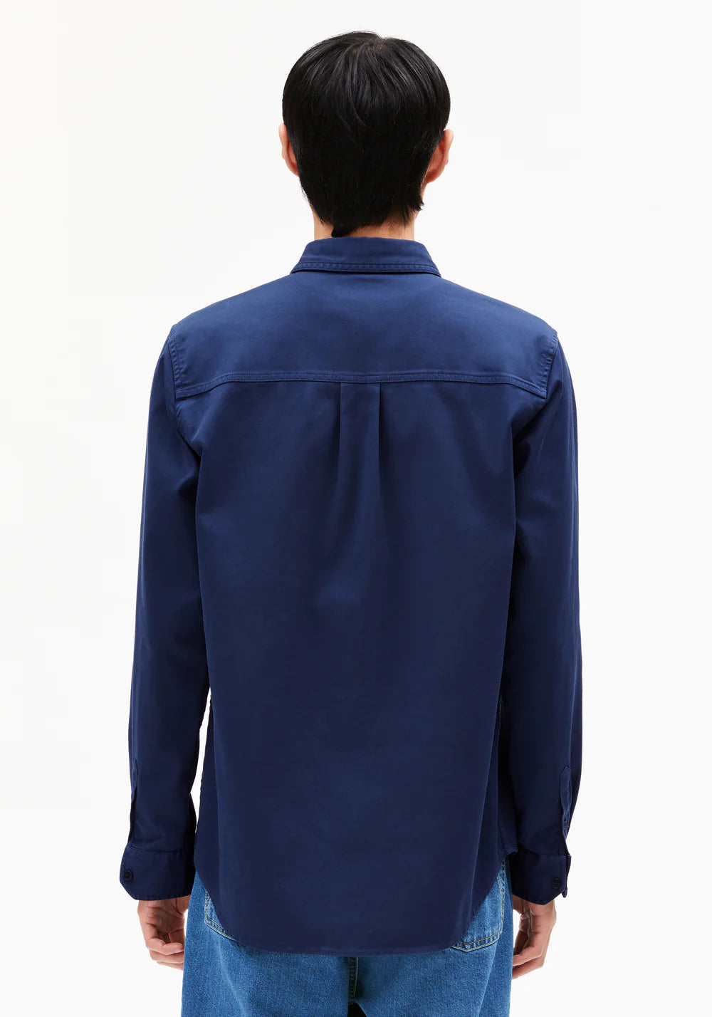 Hemd GIAALO OVERSHIRT blue noon | ARMEDANGELS