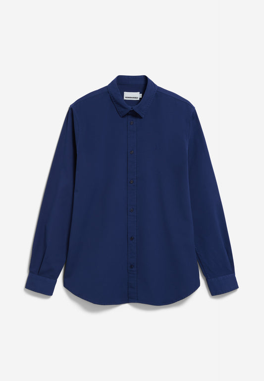 Hemd GIAALO OVERSHIRT blue noon | ARMEDANGELS