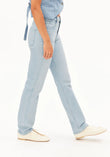 Jeans CARENAA MID STRAIGHT glacier | ARMEDANGELS