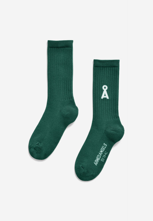 Socken SAAMUS BOLD emerald green | ARMEDANGELS