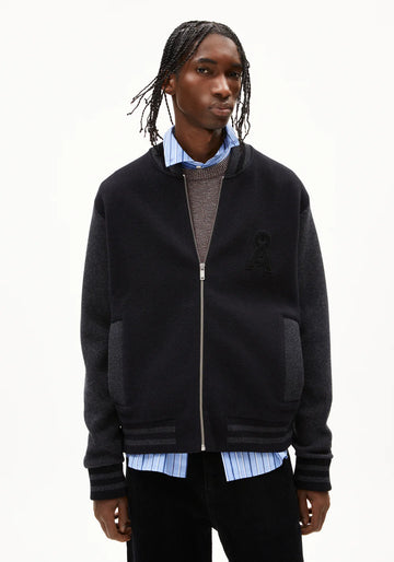 Jacke KEDAAWYAN black-steel melange  | ARMEDANGELS