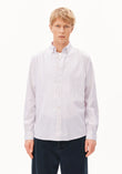 QUAASA STRIPE LONGSLEEVE SHIRT honey reed | ARMEDANGELS