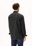 ARAAMO FLANNEL SHIRT anthrazit melange | ARMEDANGELS