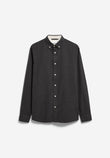 ARAAMO FLANNEL SHIRT anthrazit melange | ARMEDANGELS