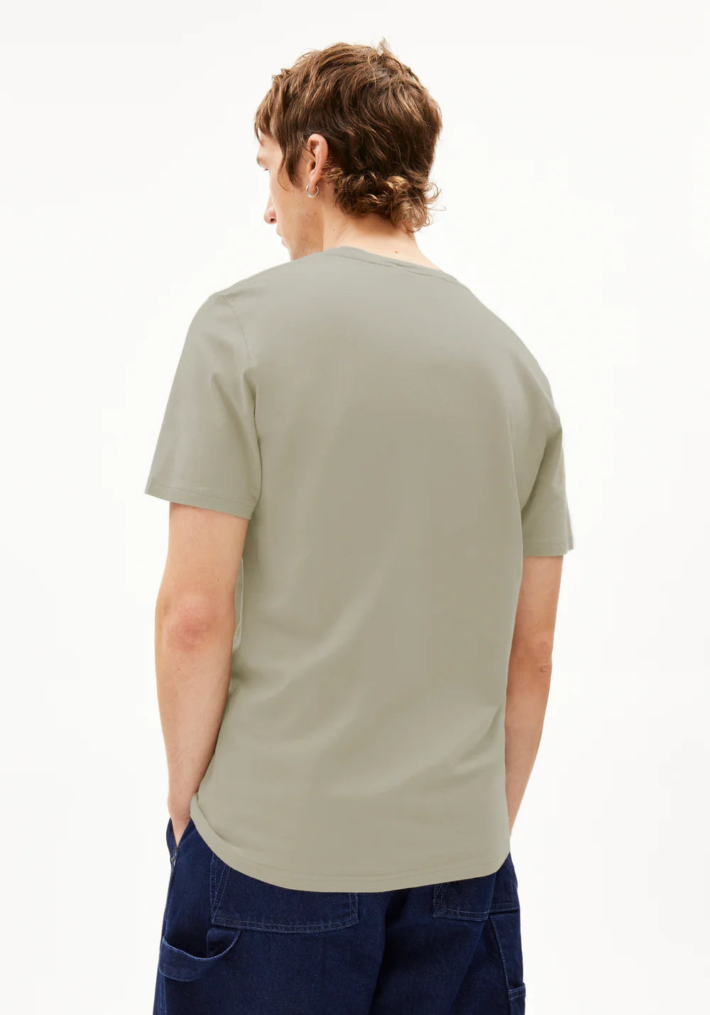 T-Shirt JAAMES DIFFERENCE light sage  | ARMEDANGELS