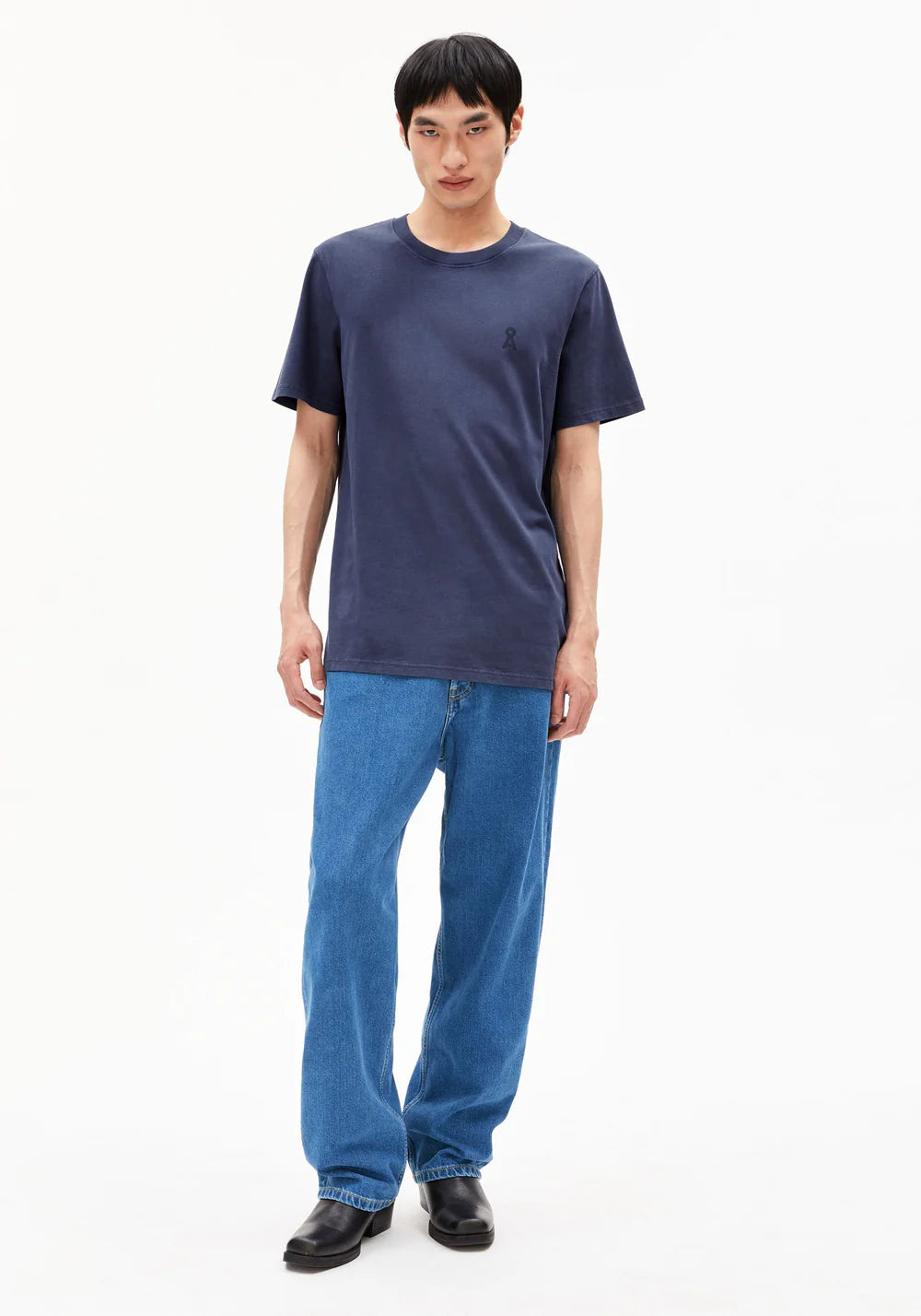 T-Shirt ICONIC Å MAARKOS GD night sky washed | ARMEDANGELS