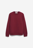 BAARO FLEECE SWEATSHIRT velvet red | ARMEDANGELS