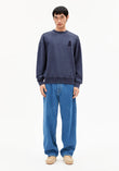 Sweatshirt ICONIC Å EMAAL GMT DYE blue noon washed | ARMEDANGELS