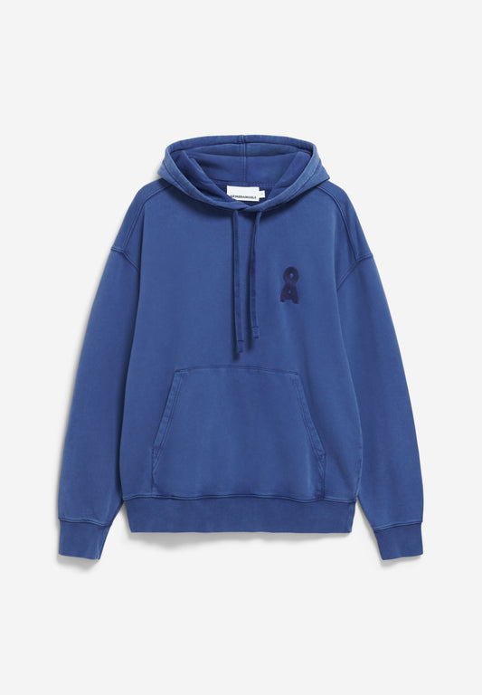 Hoodie ICONIC Å KIRAAN GMT DYE blue noon washed | ARMEDANGELS