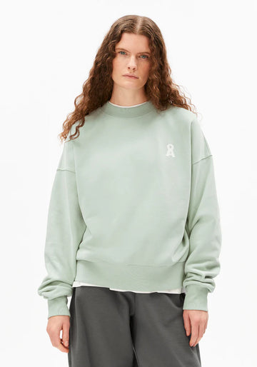 Sweatshirt ICONIC A ALIZAA foam | ARMEDANGELS