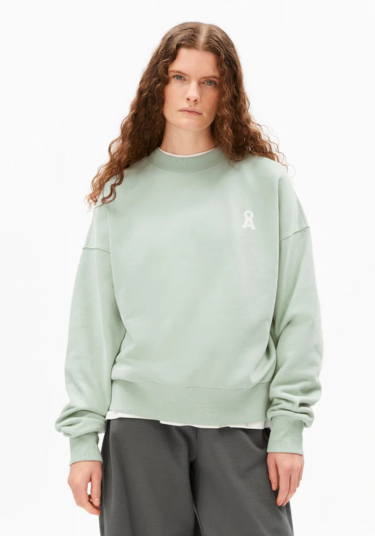 Sweatshirt ICONIC A ALIZAA foam | ARMEDANGELS