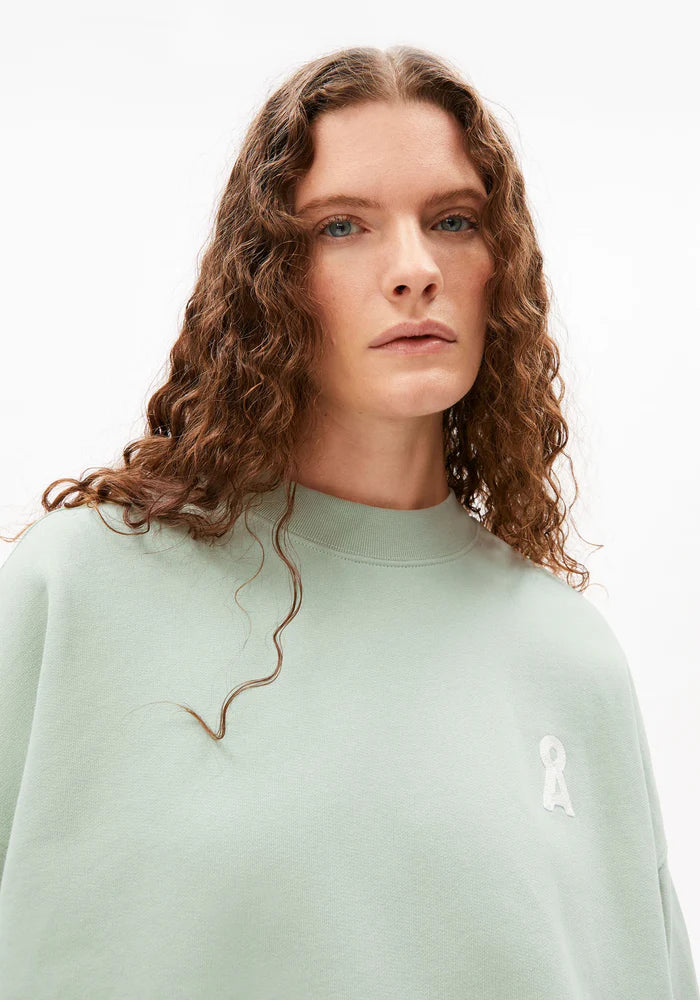 Sweatshirt ICONIC A ALIZAA foam | ARMEDANGELS