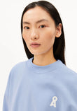 ICONIC Å ALIZAA SWEAT soft blue | ARMEDANGELS