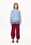 ICONIC Å ALIZAA SWEAT soft blue | ARMEDANGELS