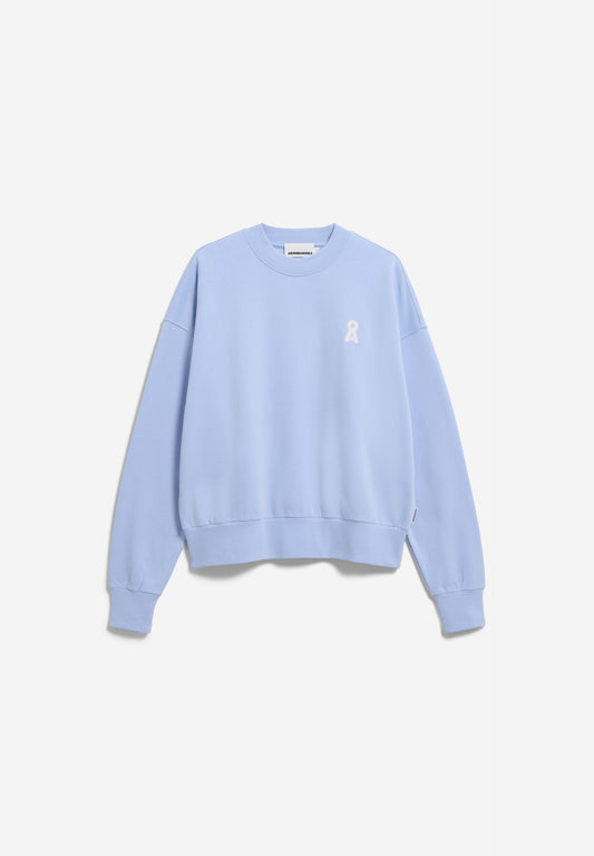 ICONIC Å ALIZAA SWEAT soft blue | ARMEDANGELS