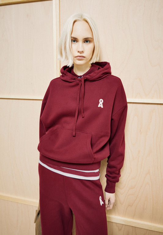 ICONIC Å FRANCISARAA HOODIE velvet red | ARMEDANGELS