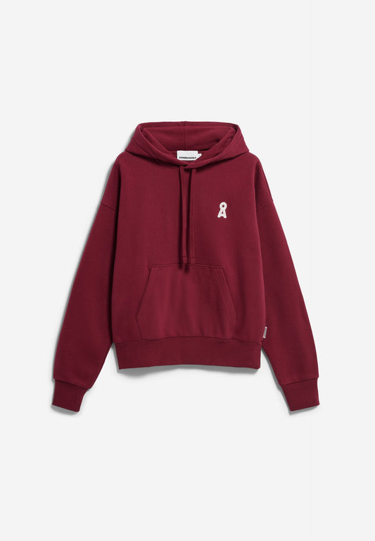 ICONIC Å FRANCISARAA HOODIE velvet red | ARMEDANGELS