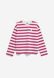 Sweatshirt ICONIC A FRANKAA BOLD undyed-mars red-dynamo blue | ARMEDANGELS