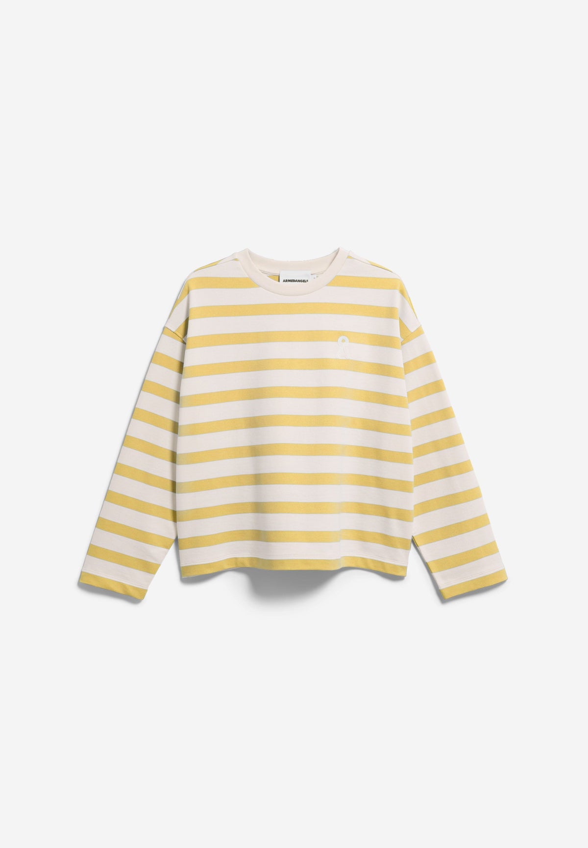 ICONIC Å FRANKAA BOLD SWEAT undyed-golden hay | ARMEDANGELS