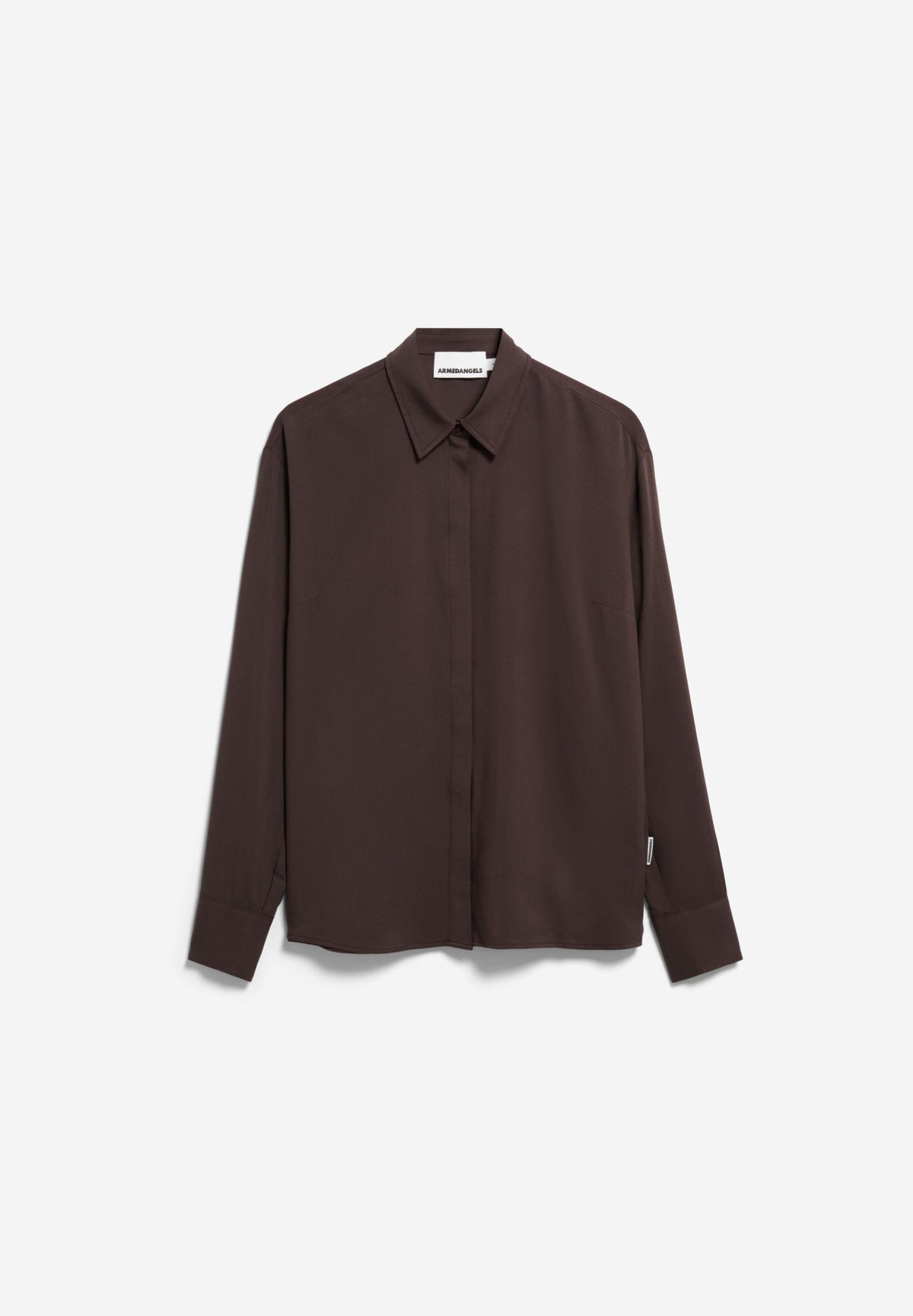 LARISAANA LONGSLEEVE BLOUSE claystone | ARMEDANGELS