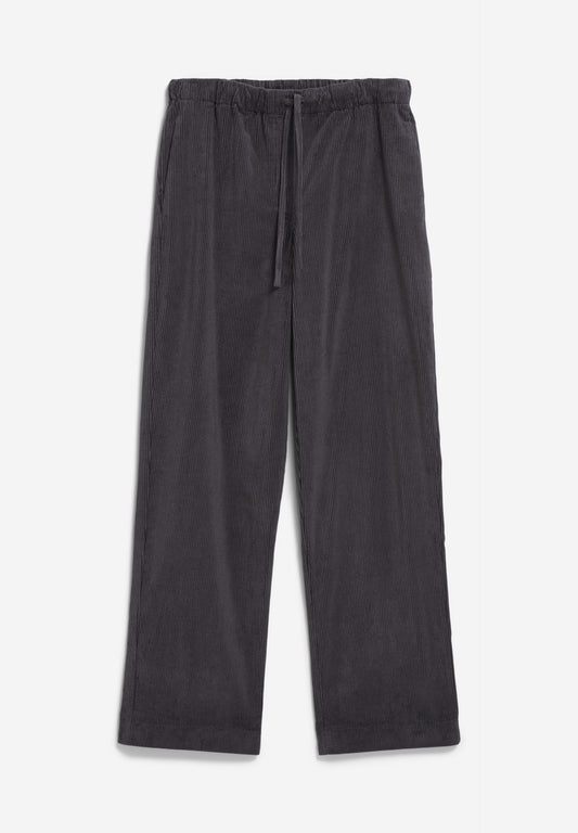 Hose JAIMILAA CORDUROY dark steel | ARMEDANGELS