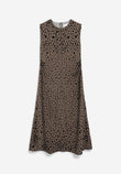 Kleid EMALANAA LEOPAA  dark camel  | ARMEDANGELS