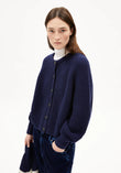 Strick Cardigan SELMAA tinted navy | ARMEDANGELS